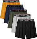 Bamboo Viscose Boxers for Men - Breathable Loose Fit Underwear