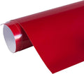 24 in x 50 ft Glossy Red Repositionable Adhesive-Backed Vinyl
