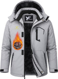 Men Winter Jacket Work Coat Waterproof Windbreaker - Thermal Softshell