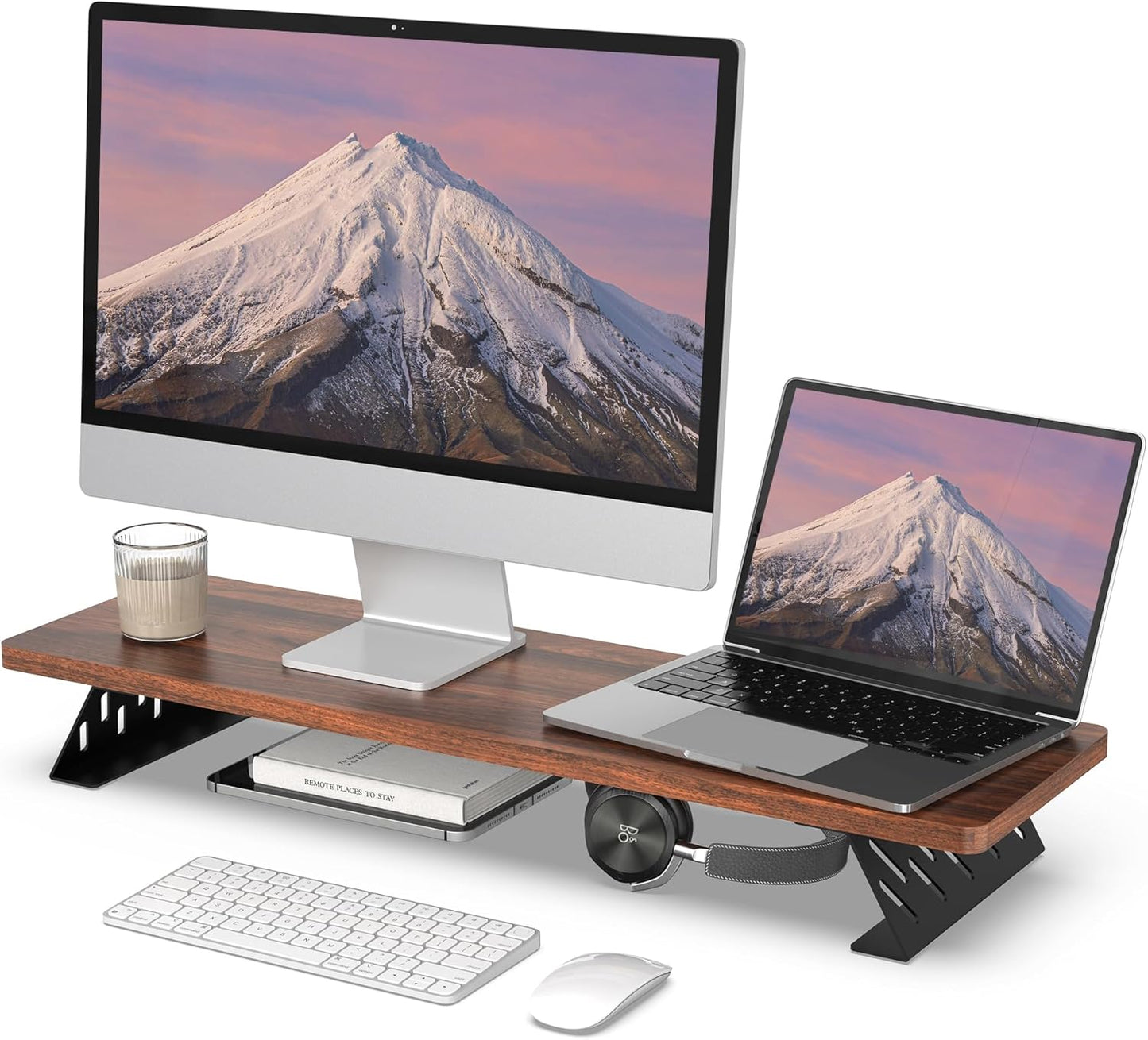 Fenge Monitor Stand Riser for Dual Monitors and More