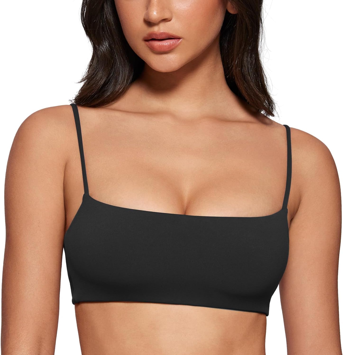 INGIA Square Neck Sports Bra - Wireless Support