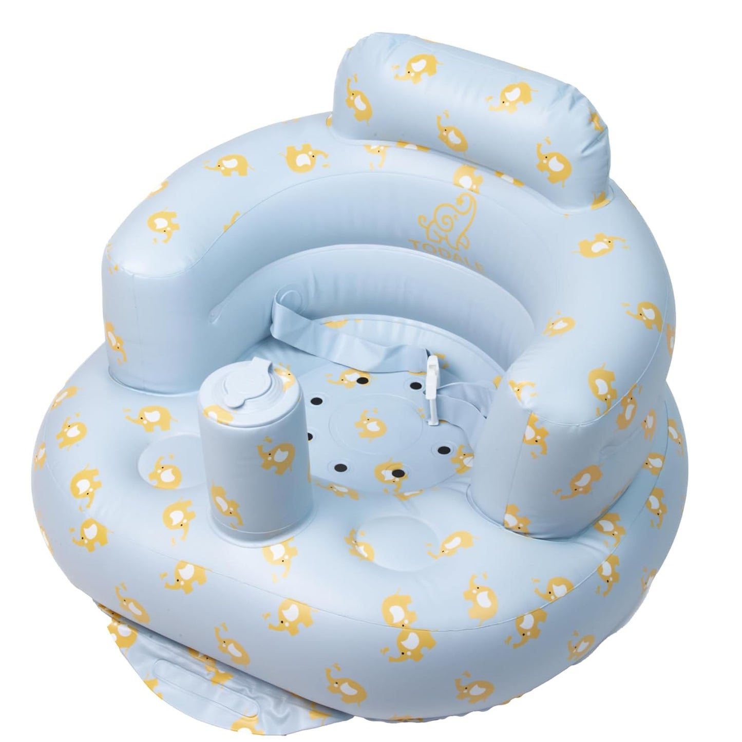 TODALE Inflatable Baby Seat - Floor Toddler Chair with Built-in Pump
