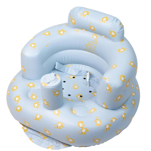 TODALE Inflatable Baby Seat - Floor Toddler Chair with Built-in Pump