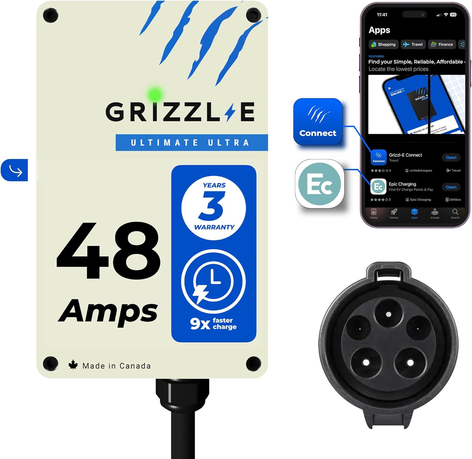 Grizzl-E Ultra Edition Fast EV Charger