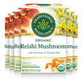 Organic Reishi Mushroom Rooibos Tea - Immune Support, 96 Bags