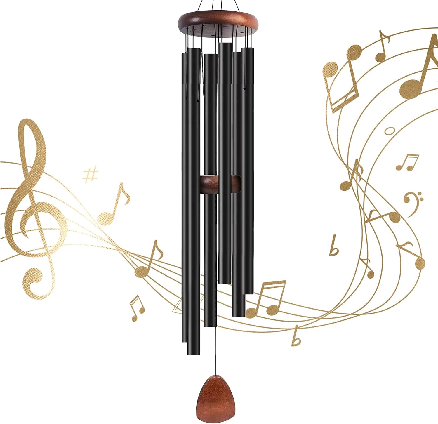 55 Inch Wind Chimes for Outside - Deep Tone Large Wind Chimes