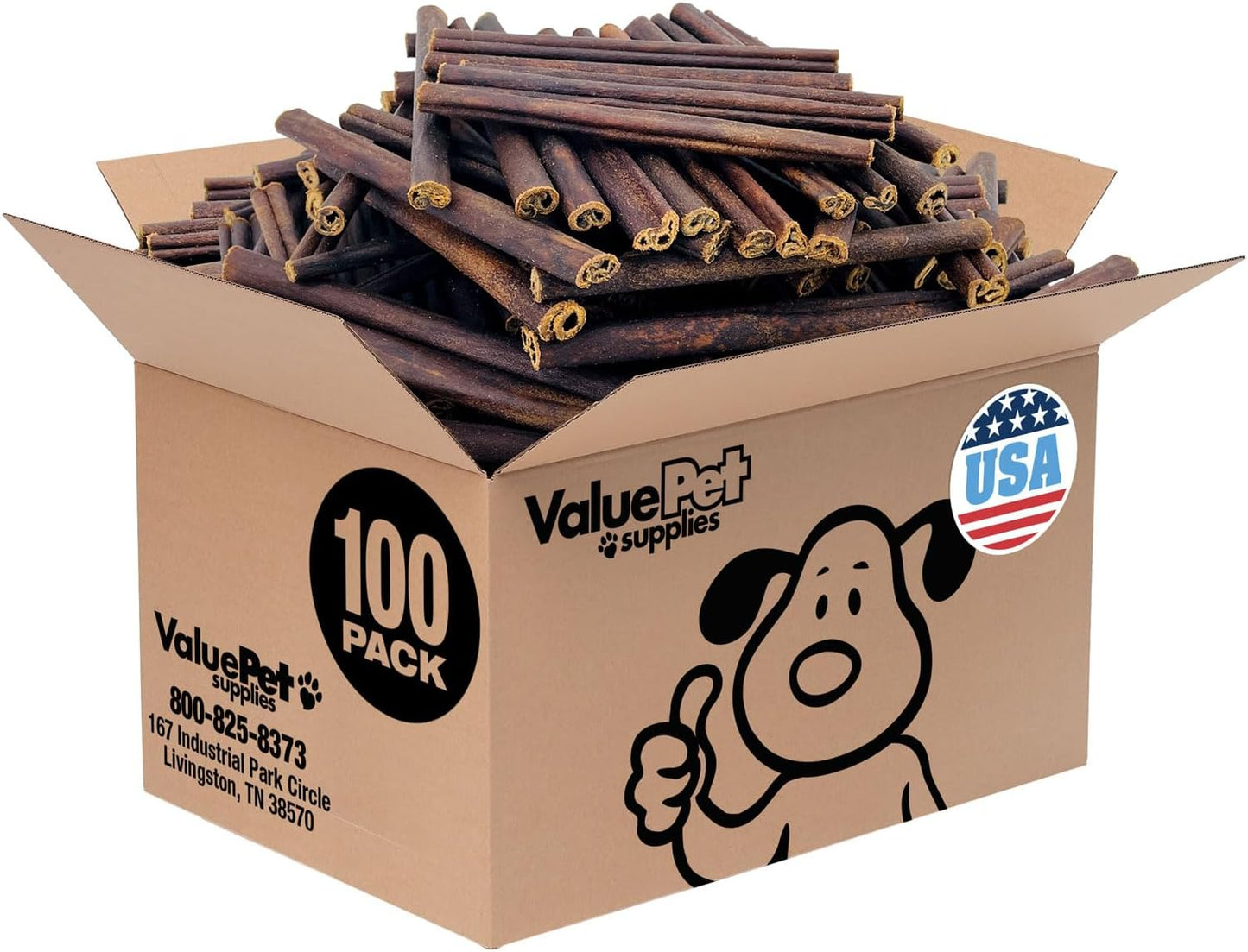 ValueBull USA Collagen Sticks for Small Dogs - Healthy Chews