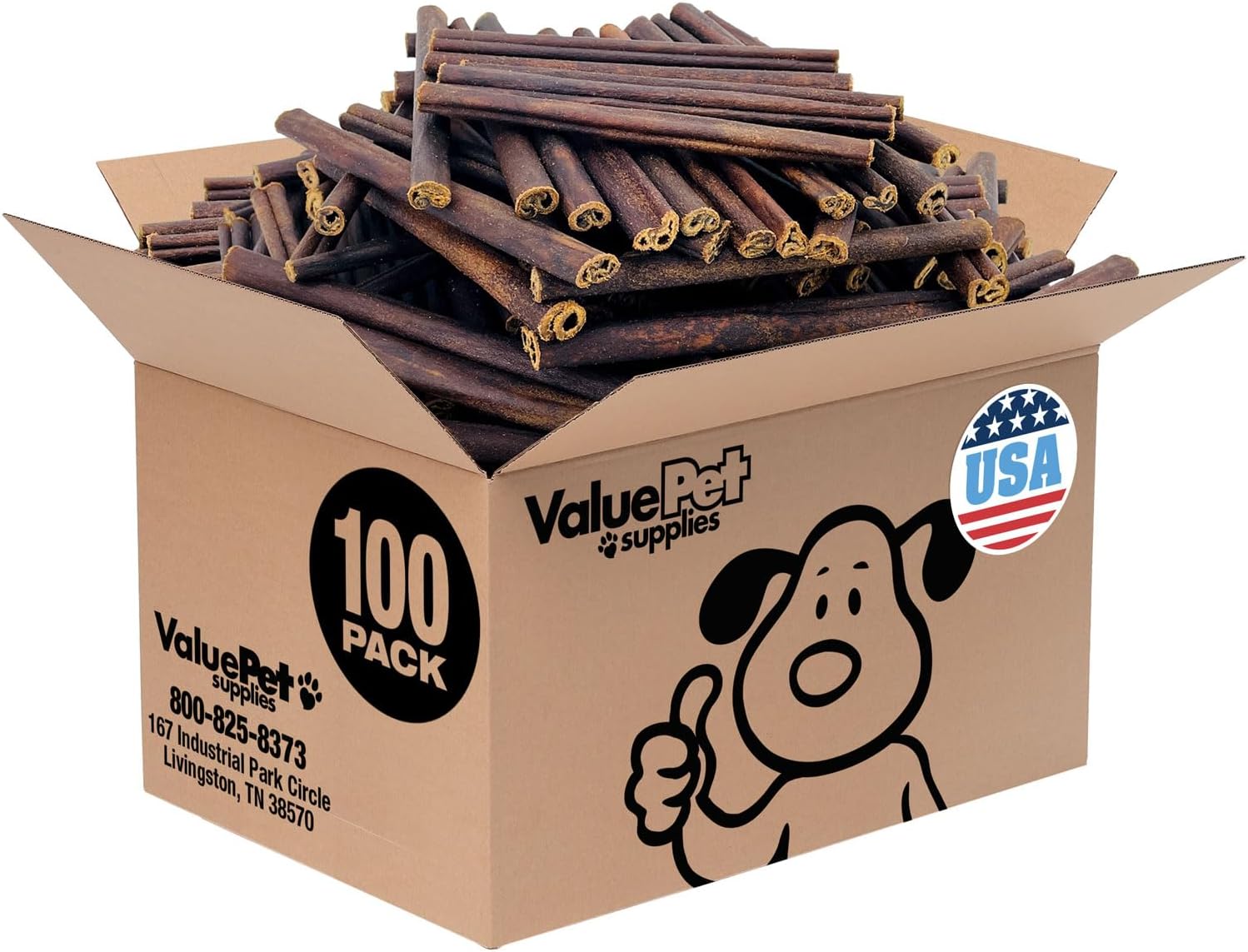 ValueBull USA Collagen Sticks for Small Dogs - Healthy Chews