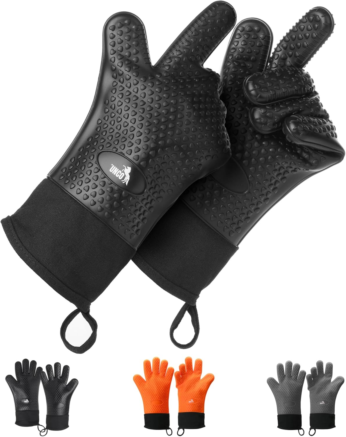 UNCO Heat-Resistant Grill Gloves - Ultimate Outdoor BBQ Mastery