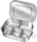 UPTRUST Stainless Steel Bento Lunch Box 5-Compartment - 1400ML