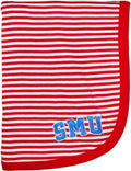 Creative Knitwear Southern Methodist University SMU Striped Baby