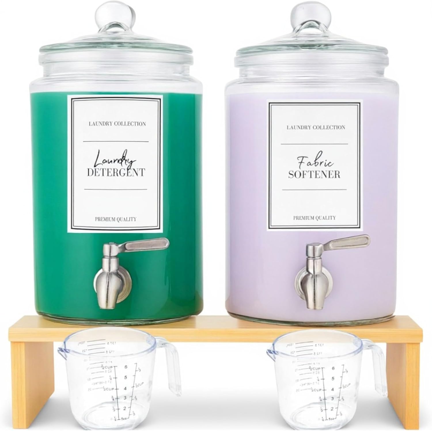 Large 1 Gallon Laundry Liquid Detergent Dispenser Set Review