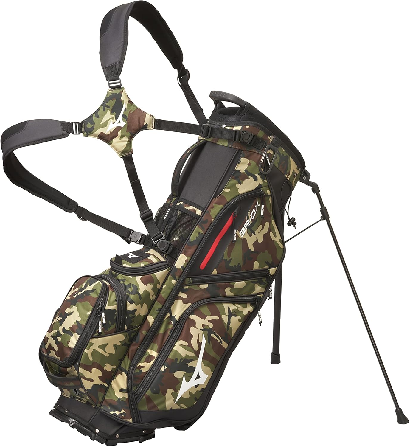 Mizuno BR-DX Golf Bag | 14-Way Top | Dual Straps | Insulated Cooler
