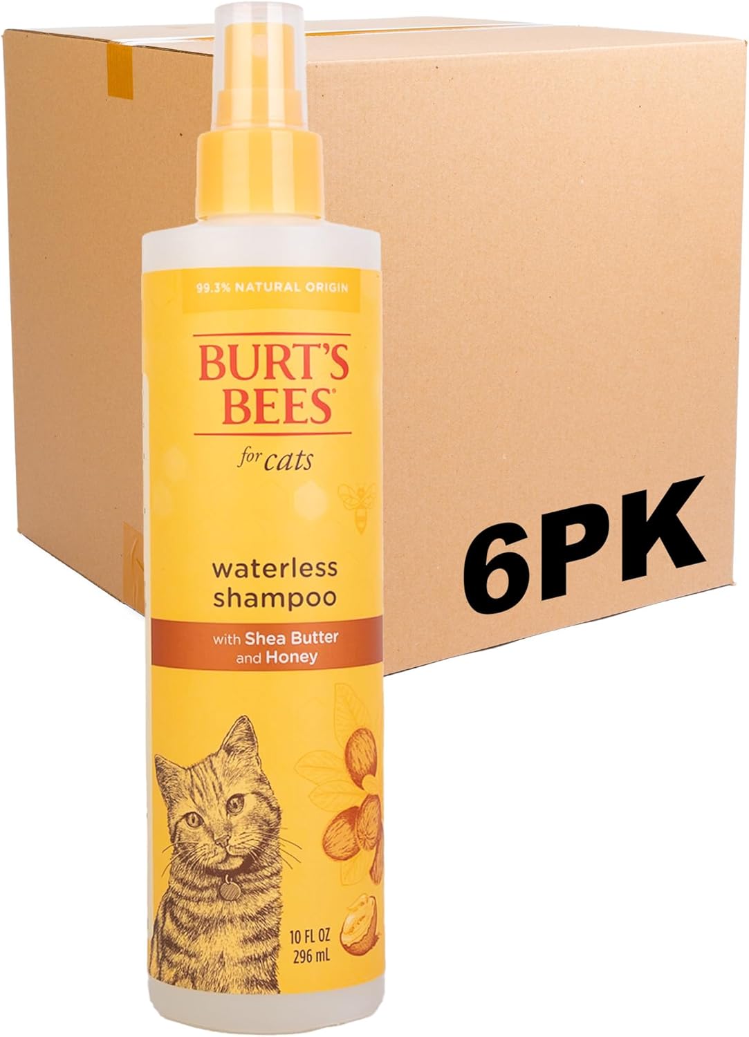 Burt's Bees for Pets Waterless Cat Grooming Spray for Cats