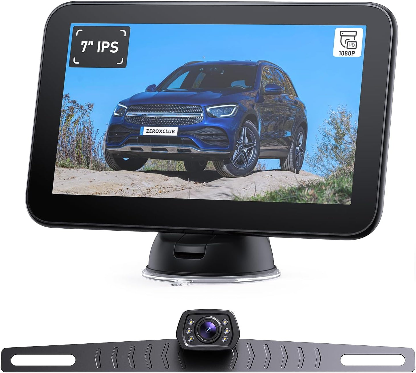 Wired Backup Camera Kit with 7 Inch Monitor for Safe Driving
