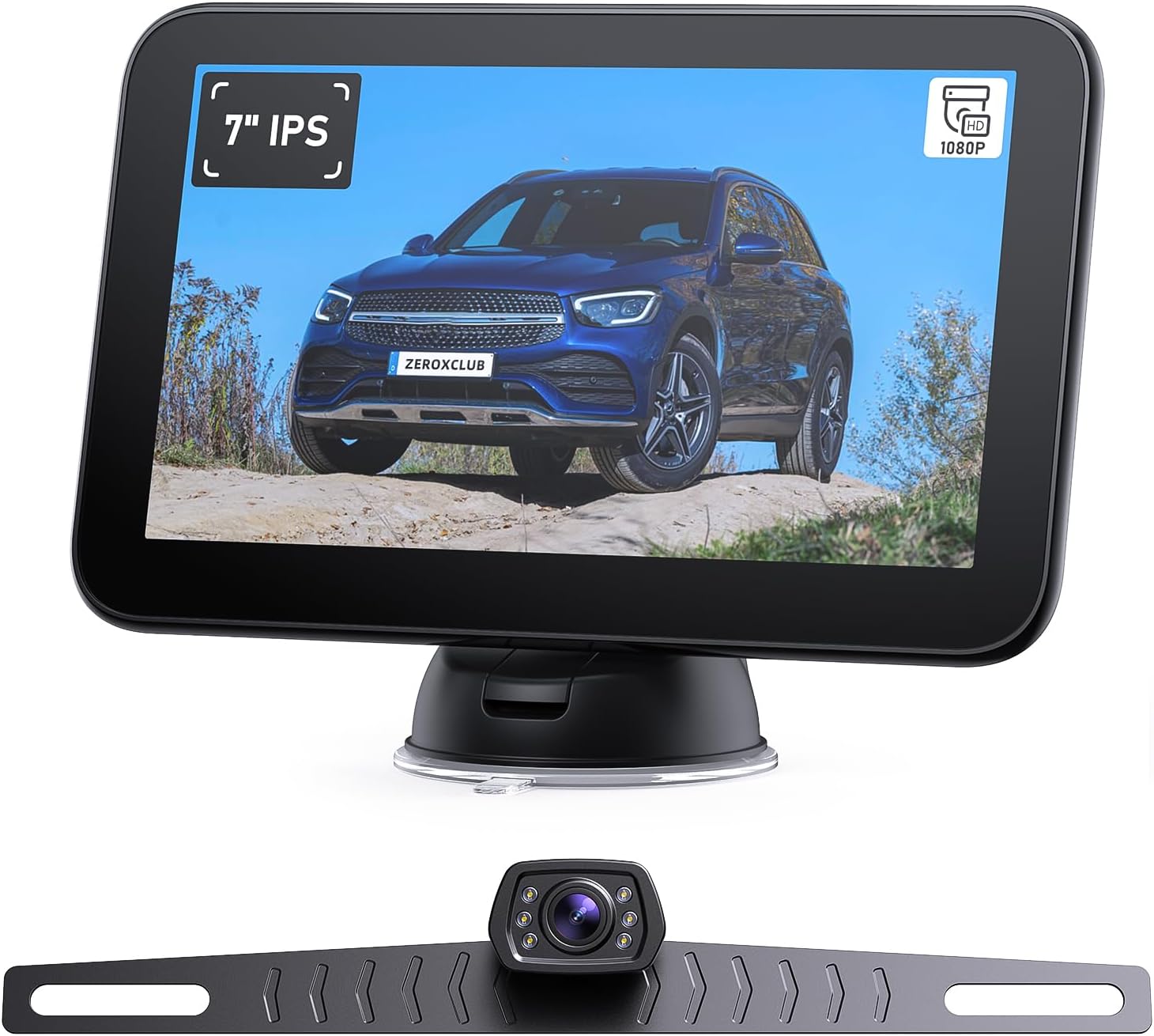 Wired Backup Camera Kit with 7 Inch Monitor for Safe Driving
