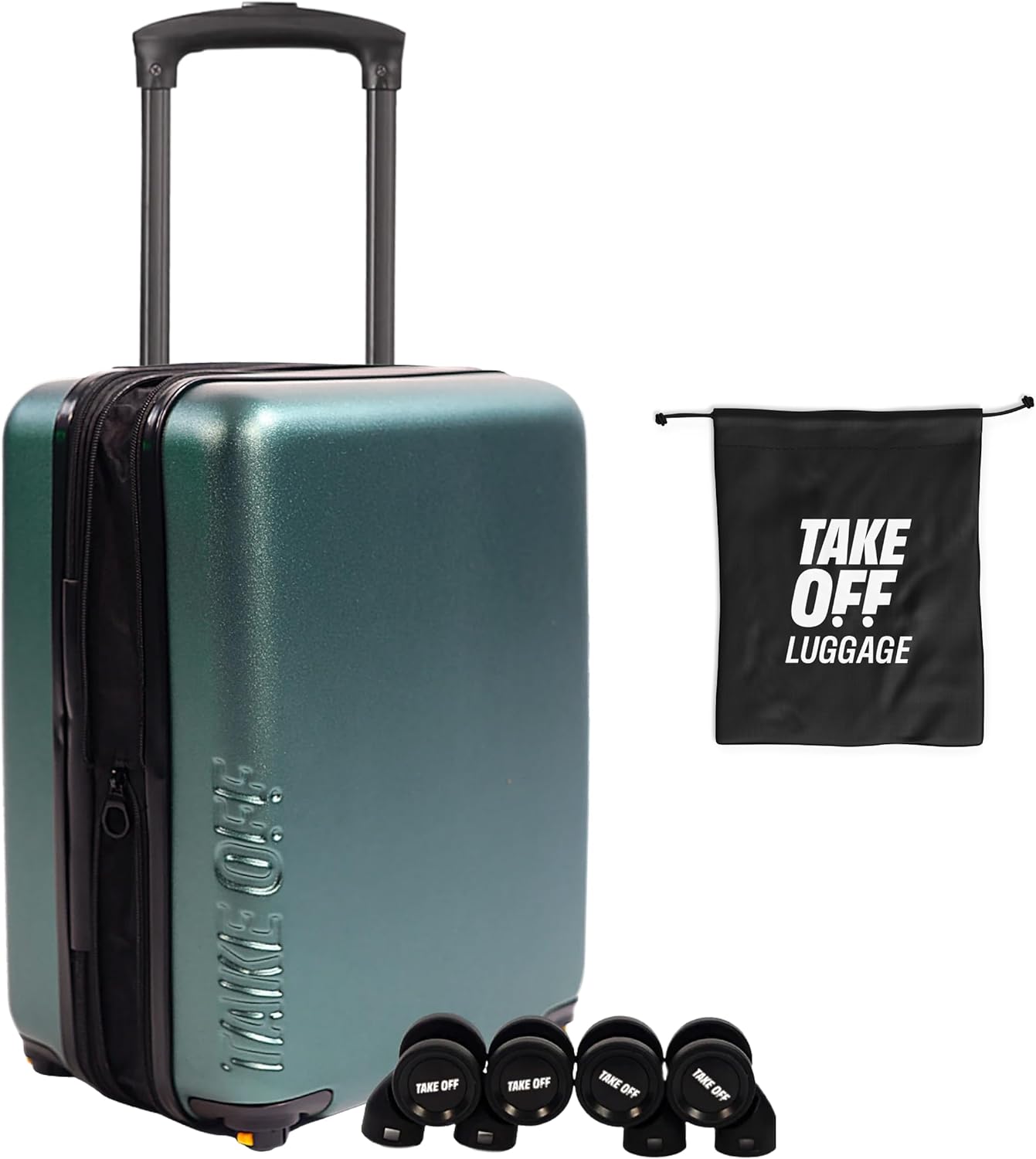 Take OFF Luggage Personal Item Suitcase 3.0 EXP - Green Review