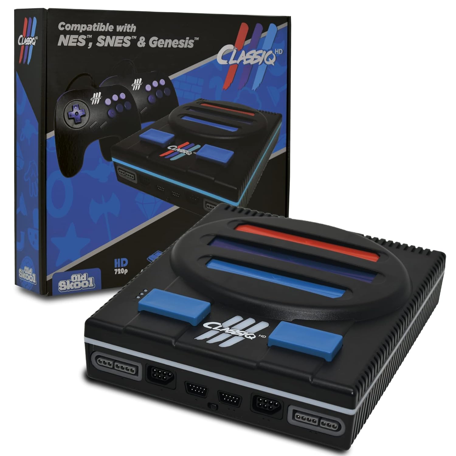 Old Skool Classiq 3 HD 720p Video Game System for Nostalgic Fun