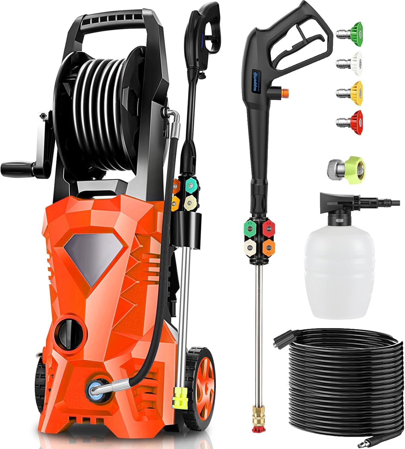 Electric Pressure Washer 5000 PSI for Home and Car Cleaning