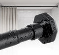 ALLZONE Tension Shower Curtain Rod 29 to 85 in - Heavy Duty No