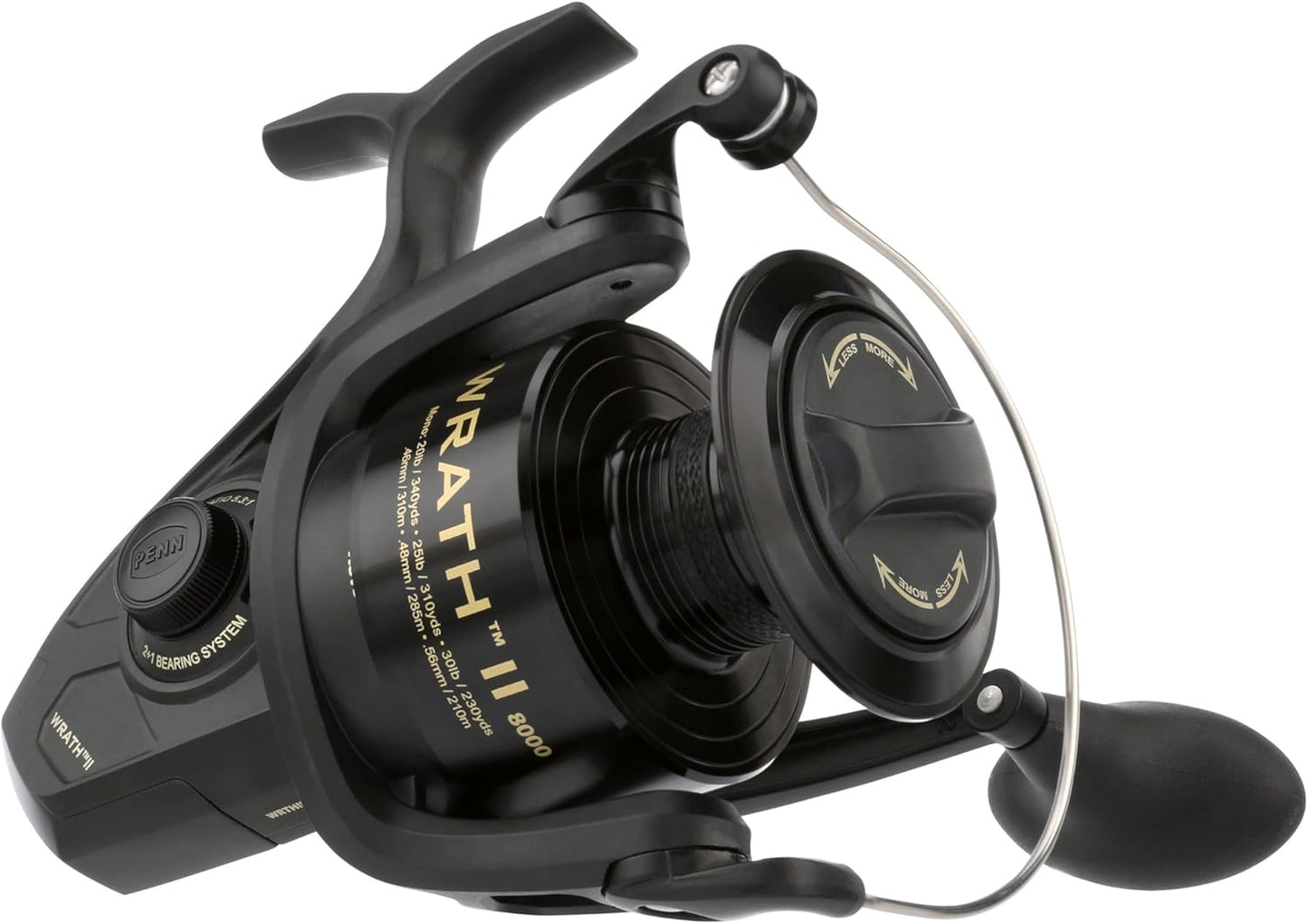 PENN Wrath II Spinning Fishing Reel: Dependable Performance
