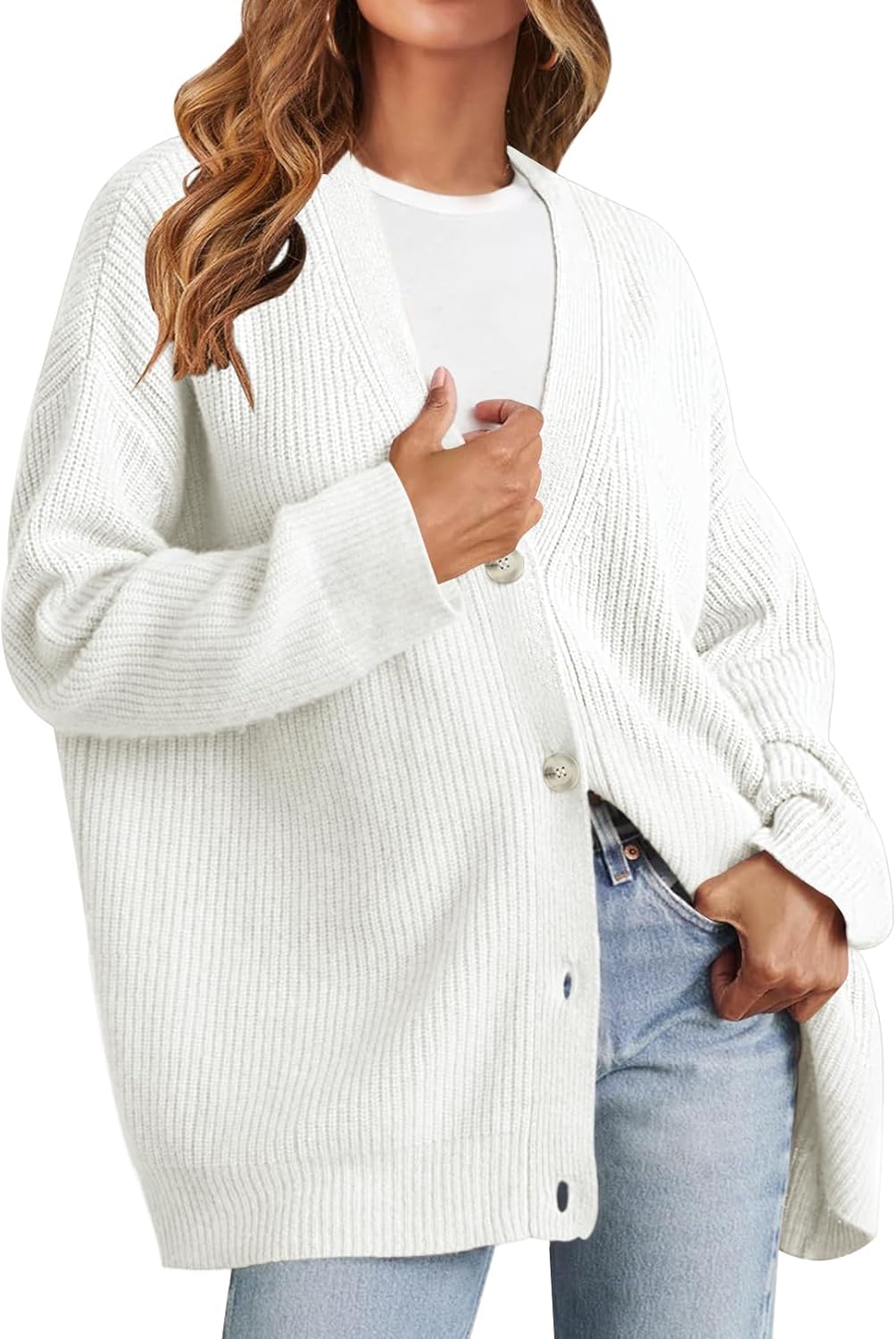 MEROKEETY Women's Cardigan Sweaters for Cozy Fall Style