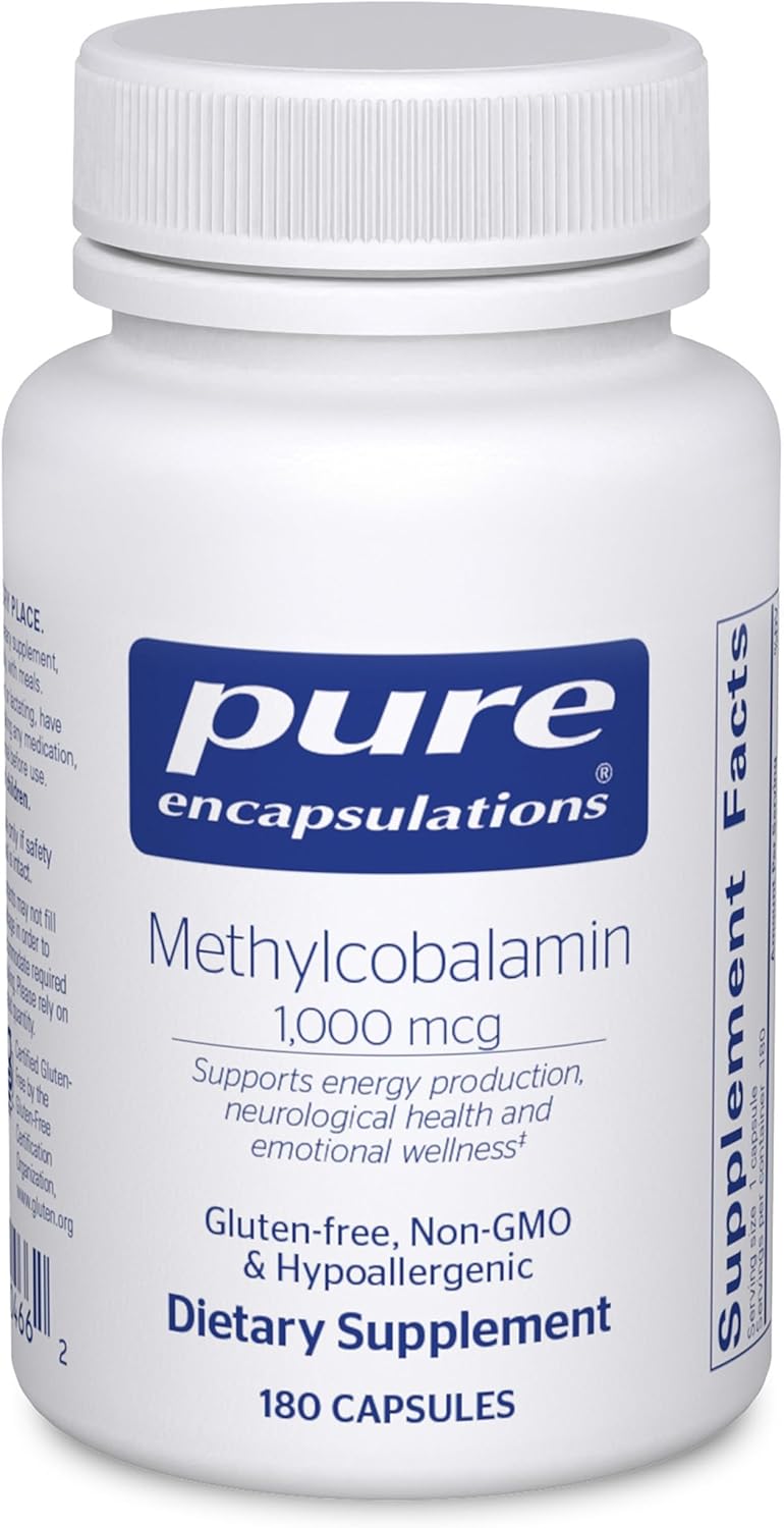 Methylcobalamin Vitamin B12 Supplement for Memory & Nerve Health