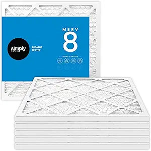 Simply by MervFilters 12x24x1 MERV 8 Air Filter 6 Pack