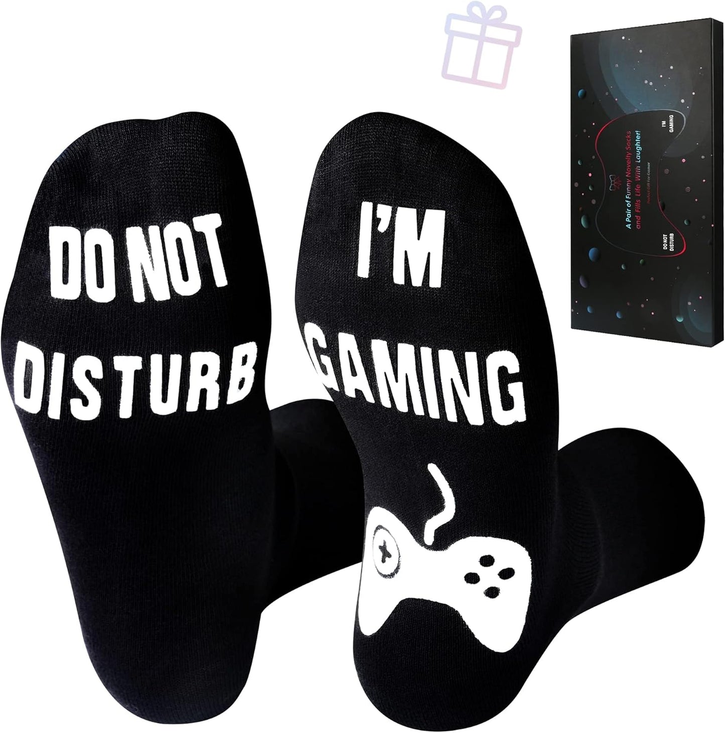 Gamer's Essential: Do Not Disturb Socks