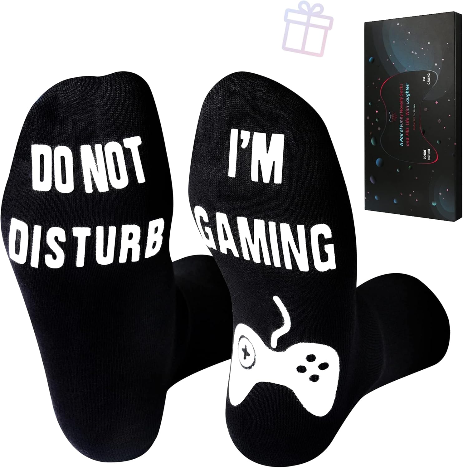 Gamer's Essential: Do Not Disturb Socks