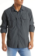 Men's Tactical Work Shirt - Quick Dry Fishing Apparel by TACVASEN