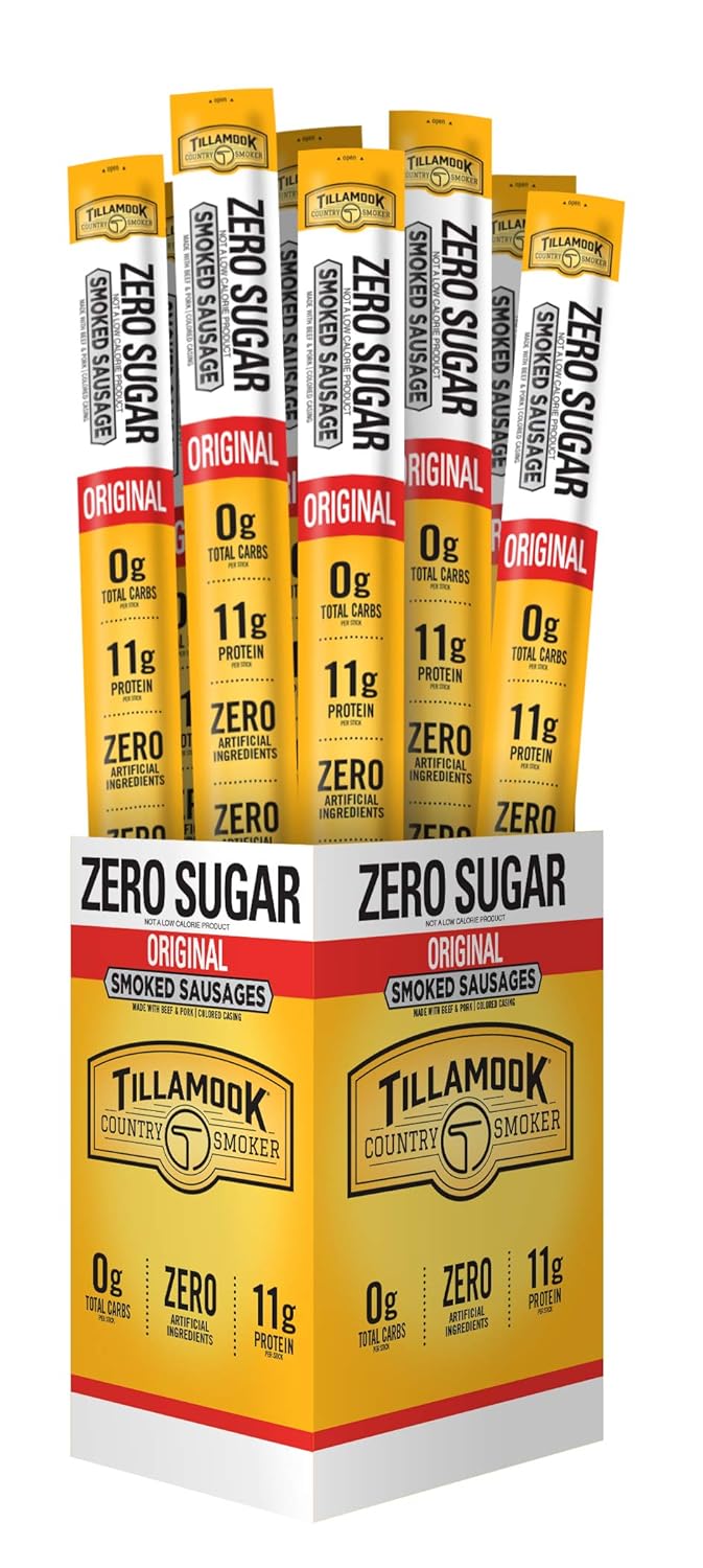 Keto Friendly Zero Sugar Smoked Sausages for Active Lifestyles