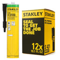 RTV 100% Silicone Caulk 12-Pack - Waterproof, Flexible Sealant