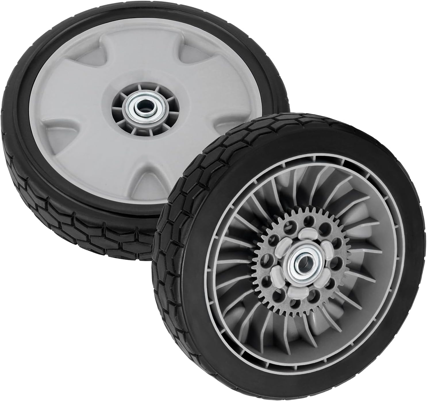 2 Pcs 9 Inch Rear Wheels Kit for Honda HRX217 Lawn Mower