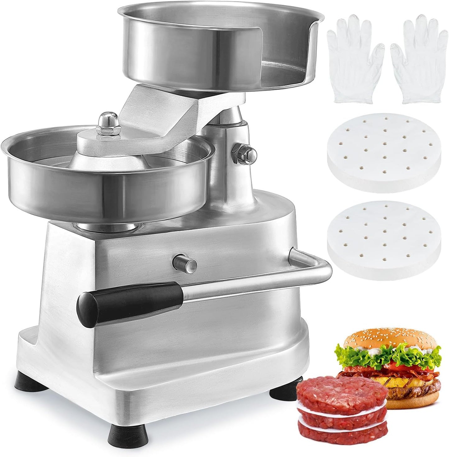 VEVOR Commercial Burger Patty Maker for Efficient Cooking