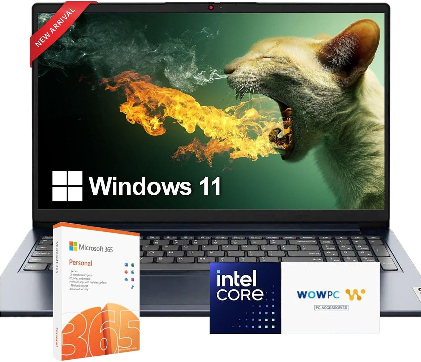 Lenovo 15.6 inch Laptop for Business and Student Productivity