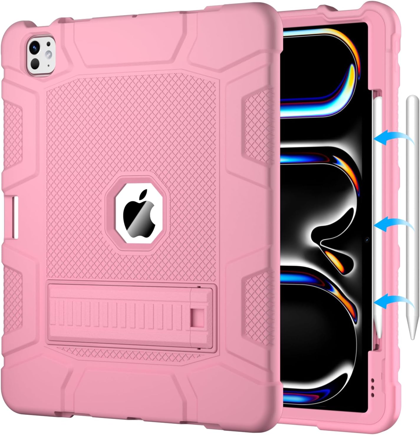 Shockproof Case for iPad Pro 13 Inch with Pencil Holder
