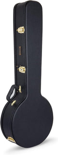 Crossrock Hardshell Banjo Case for 5-String Resonator Banjos - Durable