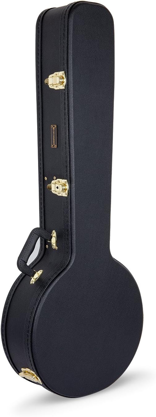 Crossrock Hardshell Banjo Case for 5-String Resonator Banjos
