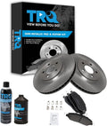 TRQ Front Brake Pad & Rotor Kit for 2005-2014 Ford Mustang - Complete