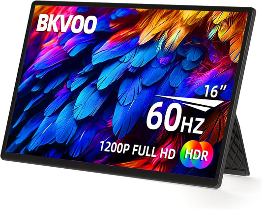 Improve Productivity On-the-Go with 16 Portable FHD Screen