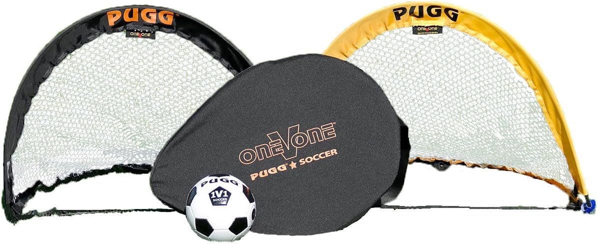 PUGG Pop Up Soccer Goal Set for Portable Training Anywhere