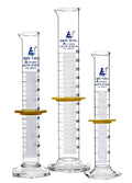 EISCO Premium Graduated Cylinder Set - 50,100 & 250mL (Class A)