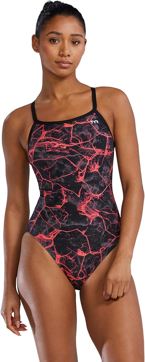 TYR Women's Durafast Elite Diamondfit Swimsuit for Athletes