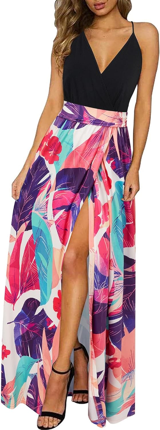 Newshows Women Summer Maxi Dress for Vacation and Beach Fun