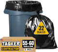 55 Gallon Contractor Garbage Bags 3 Mil Heavy Duty - X-Large