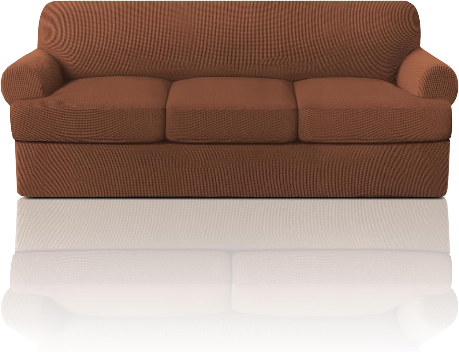 PrinceDeco T Cushion Sofa Slipcover for 70-88 Inch Couches