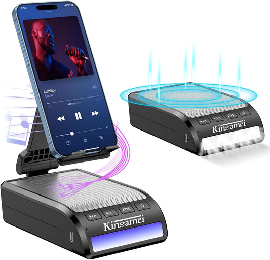 2-in-1 Bluetooth Speaker Stand for Him by Kingamei