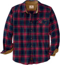 Men's Buck Camp Flannel Shirt - Casual Fit, Big & Tall Options