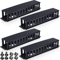 2U 19 in Horizontal Cable Management Panel - Pack of 4